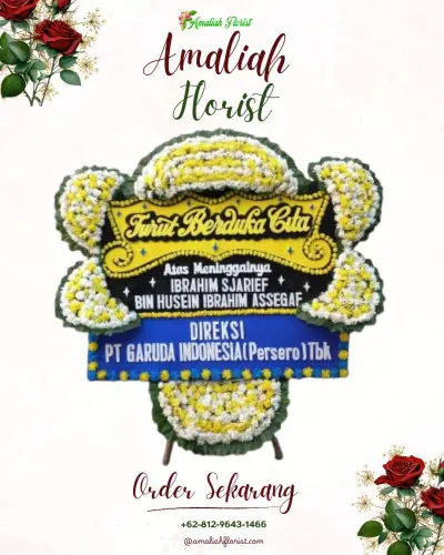 Papan Bunga Duka di Gebugan
